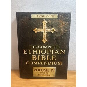 Complete Ethiopian Bible Compendium Vol IV Luke–Revelation Large Print HC - US